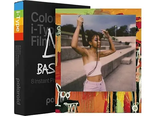 POLAROID Color Film for i-Type Basquiat Edition Anlık Film