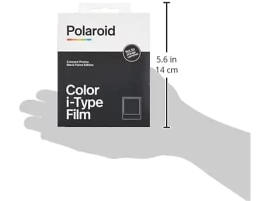 POLAROID Color Film Fori-Type Black Frame Edition Anlık Kamera Filmi