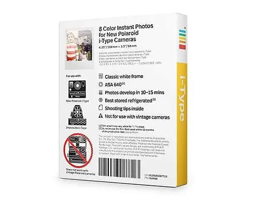 POLAROID Color Film ForOR I-Type Fotoğraf Filmi